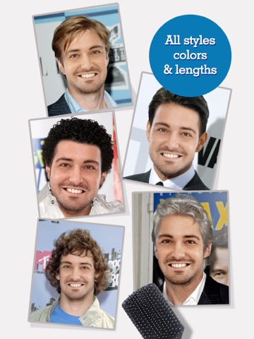 faceinhole® coiffures pour les hommes - changez votre coupe de cheveux et essayer un nouveau look iPad Captures Décran 1