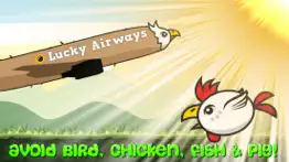 lucky airways vs flying bird, chicken, fish and pig iphone resimleri 1