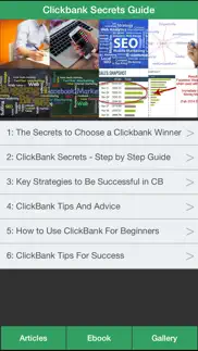 clickbank secrets guide - how to get more traffic on clickbank ! iphone images 1