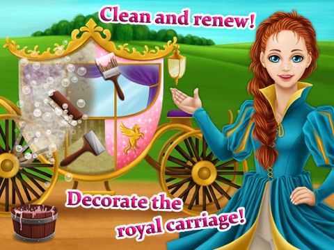 princess horse club - royal pony spa, makeover and carriage decoration ipad images 4