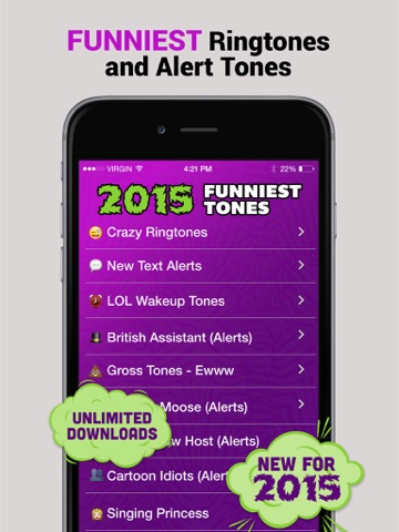 2015 funny tones pro - lol ringtones and alert sounds iPad Captures Décran 1