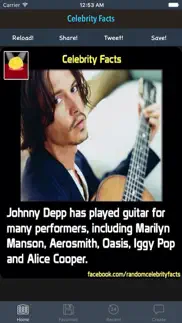 random celebrity facts - cool trivia, news and gossip iphone images 1