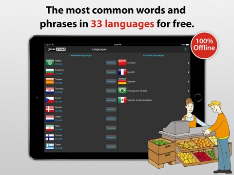 phrasebook - over 30 languages айпад изображения 1