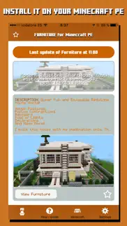 furniture for minecraft pe - furniture for pocket edition iphone images 2