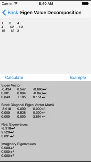 matrix calculators - linear algebra toolkit iphone resimleri 1