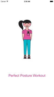 perfect posture workout iphone images 1