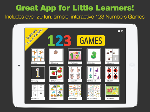 123 first numbers games - for kids learning to count in preschool ipad images 1