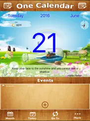 onecalendar free - all in one calendar ipad images 1