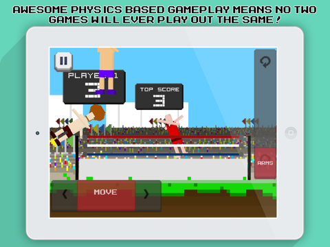 pocket wrestling - physics based wrestling ipad resimleri 2