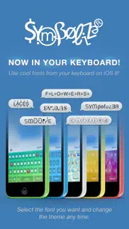 symbolizer fonts keyboard with fancy emoji symbols for facebook and instagram iphone images 2