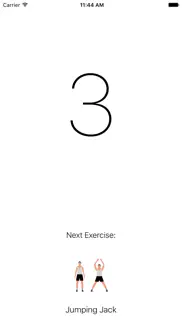 seven minute workout exercise iPhone Captures Décran 4