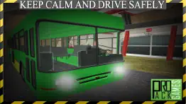 dangerous mountain & passenger bus driving simulator cockpit view – transport riders safely to the parking iphone images 4