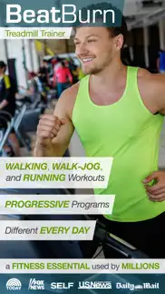beatburn treadmill trainer - walking, running, and jogging workouts iPhone Captures Décran 1