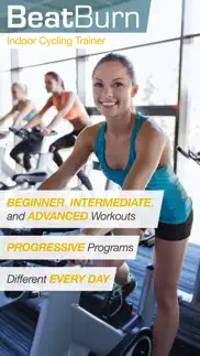 beatburn indoor cycling trainer - low impact cross training for runners and weight loss iphone images 1