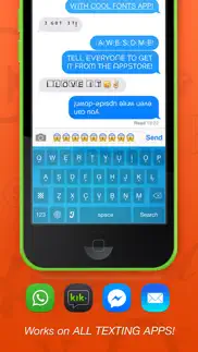 textizer font keyboards free - fancy keyboard themes with emoji fonts for instagram iphone images 4