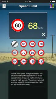 speed limit app iphone bildschirmfoto 2