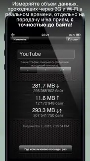 Учет трафика ( download meter ) 3g, 4g, lte & wi-fi - уведомления о превышении лимита на мобильный интернет айфон картинки 3
