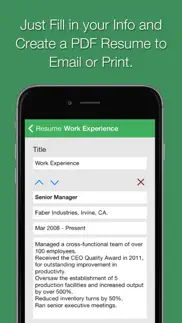 smart resume pro iphone images 4