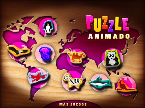 puzzle animado ipad capturas de pantalla 1