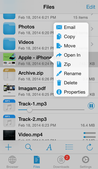 downloadmate - music, video, file downloader & manager айфон картинки 1