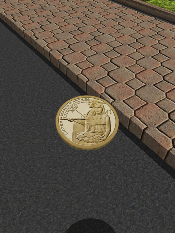 cointoss 3d ipad images 3