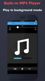 mymp3 - free mp3 music player & convert videos to mp3 iphone images 1