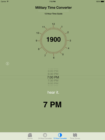 military time converter ipad images 4