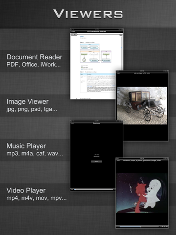 file manager - folder plus lite iPad Captures Décran 2