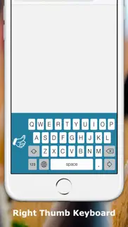 thumb keyboard - single thumb keyboard to easy typing iphone images 3