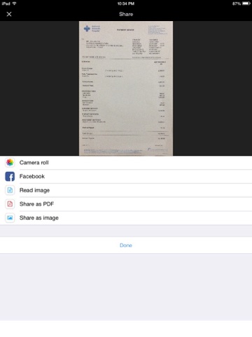 simple scanner - doc scan app for scanning document as pdf, picture, photo, word, text, and data ipad images 4