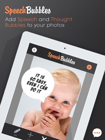 speech bubbles - caption your photos ipad images 1