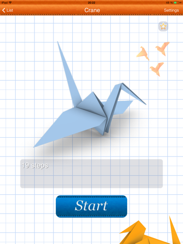 how to make origami birds ipad capturas de pantalla 3