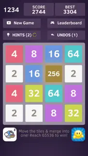 1234 - number tiles merge puzzle game free iphone resimleri 1