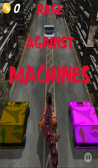 reptilian dragster sick race - wrecking dinosaur racing adventure iphone images 2