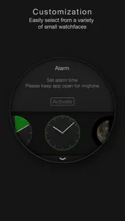 circles - smartwatch face and alarm clock iPhone Captures Décran 2