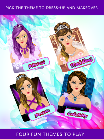 a celebrity fashion dress up, makeover, and make-up salon touch games for kids girls ipad images 1
