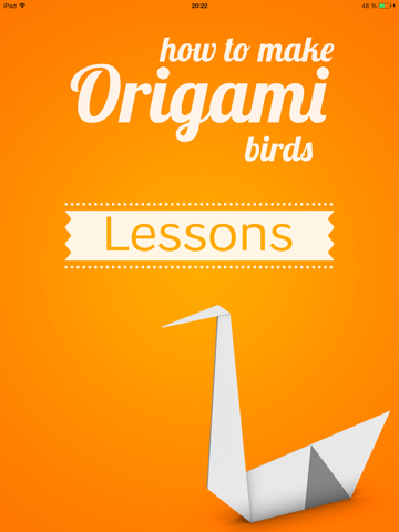 how to make origami birds ipad resimleri 1