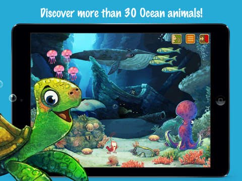 ocean - animal adventures for kids ipad images 1