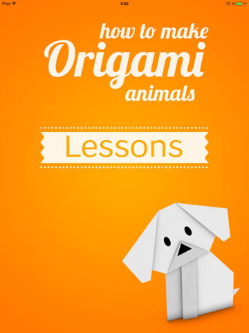 how to make origami animals айпад изображения 1
