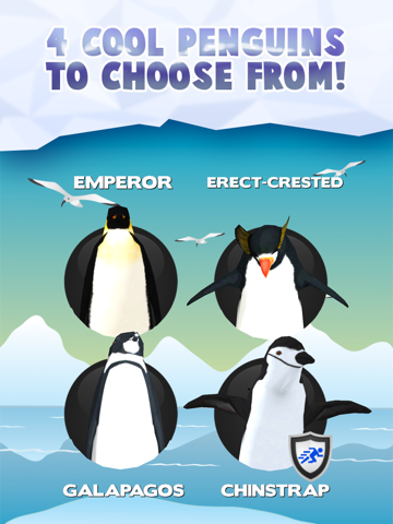 fun penguin frozen ice racing game for girls boys and teens by cool games free ipad images 4