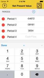 npv calculator iphone images 3