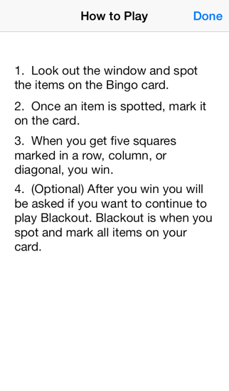 travel bingo & blackout iphone images 4