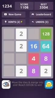 1234 - number tiles merge puzzle game free iphone resimleri 4
