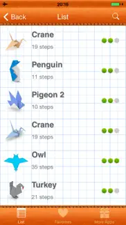 how to make origami birds iphone capturas de pantalla 2