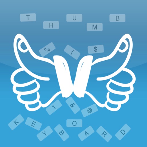 Thumb Keyboard - Single Thumb Keyboard to easy typing app reviews download