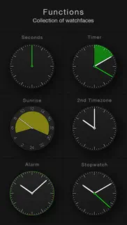 circles - smartwatch face and alarm clock iPhone Captures Décran 4