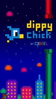 dippy chick - pixel bird flyer by qixel iphone images 1