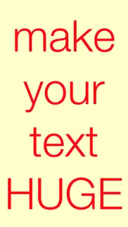 yeller - big text gif messenger iPhone Captures Décran 1