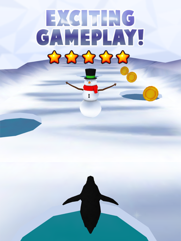 fun penguin frozen ice racing game for girls boys and teens by cool games free ipad images 1