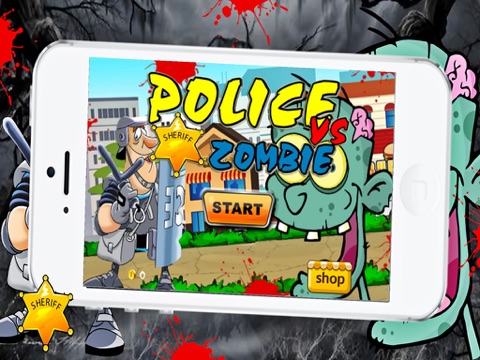police vs zombies game ate my friends run z 2 ipad images 1